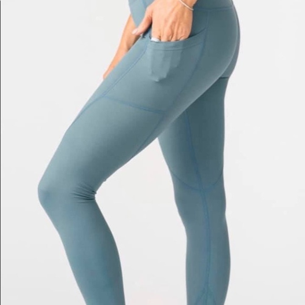 ZYIA blue leggings